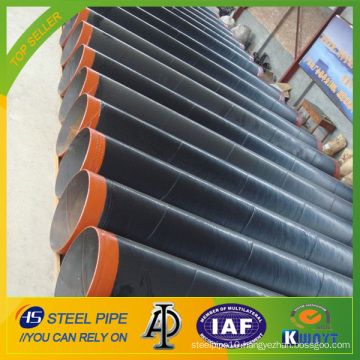 API 5L SSAW steel pipe with 3LPE coating for gas and oil line